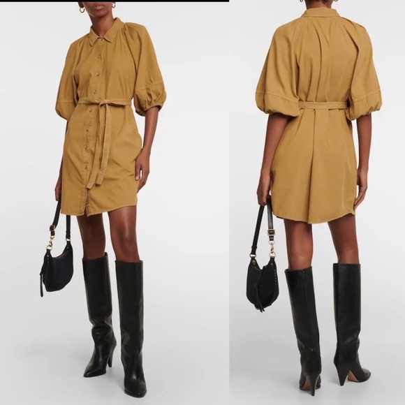Velvet by Graham & Spencer Dresses & Skirts - Velvet by Graham& Spencer Kady Corduroy Mini Dress Beige , size M